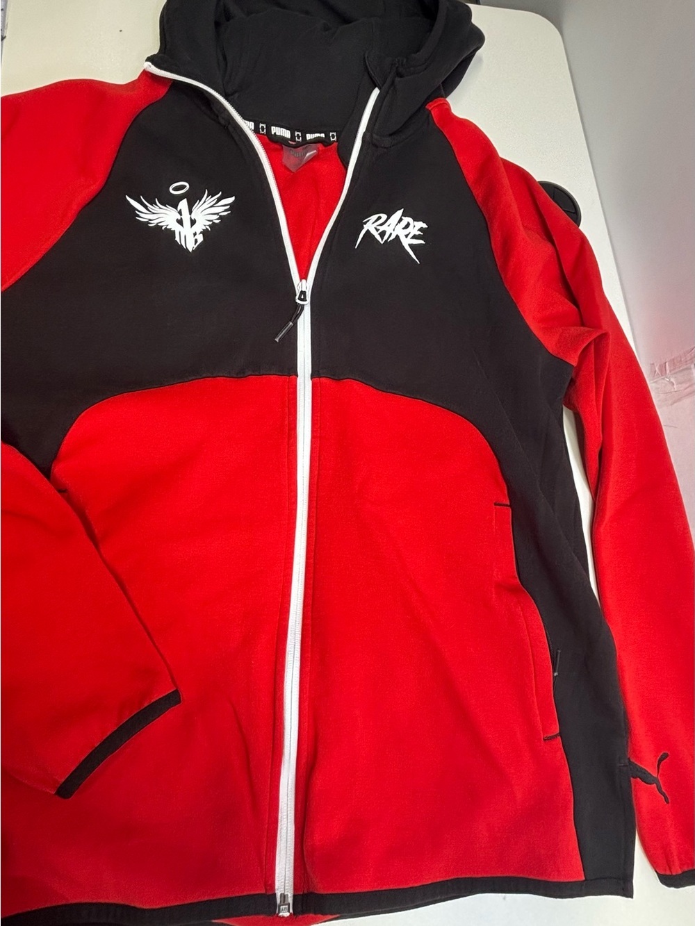 PUMA x LaMelo Ball "Rare Dime" Full Zip Hoodie Jacket Size Large NWOT - Picture 5 of 8